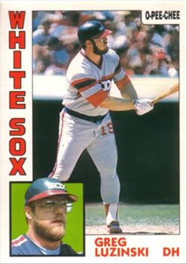 1984 O-Pee-Chee Baseball Cards 020      Greg Luzinski